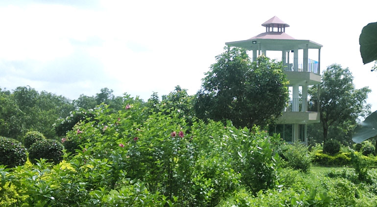 Village Telkupi in the lap of nature
